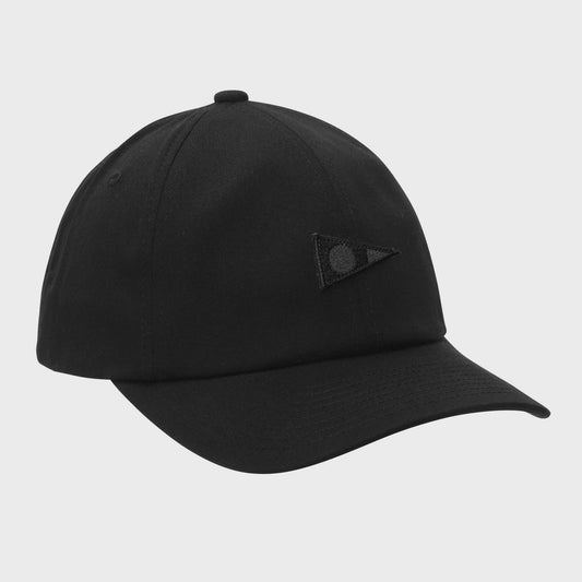 FLORENCE BURGEE UNSTRUCTURED HAT - BLACK
