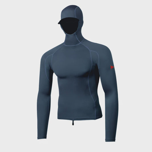 FLORENCE STANDARD ISSUE LS HOODED RASHGUARD - DK NAVY