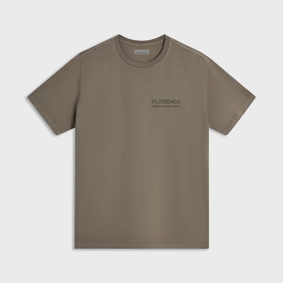 FLORENCE TAC T-SHIRT MOSS GREY