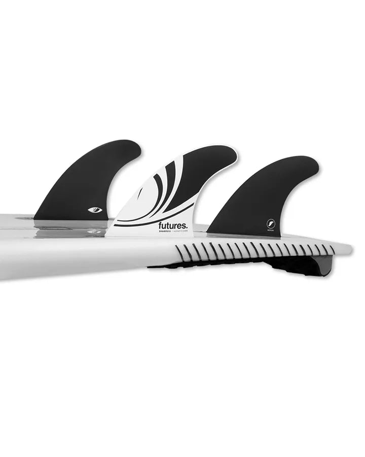 FUTURES SHARP EYE HC THRUSTER SET - BLACK WHITE