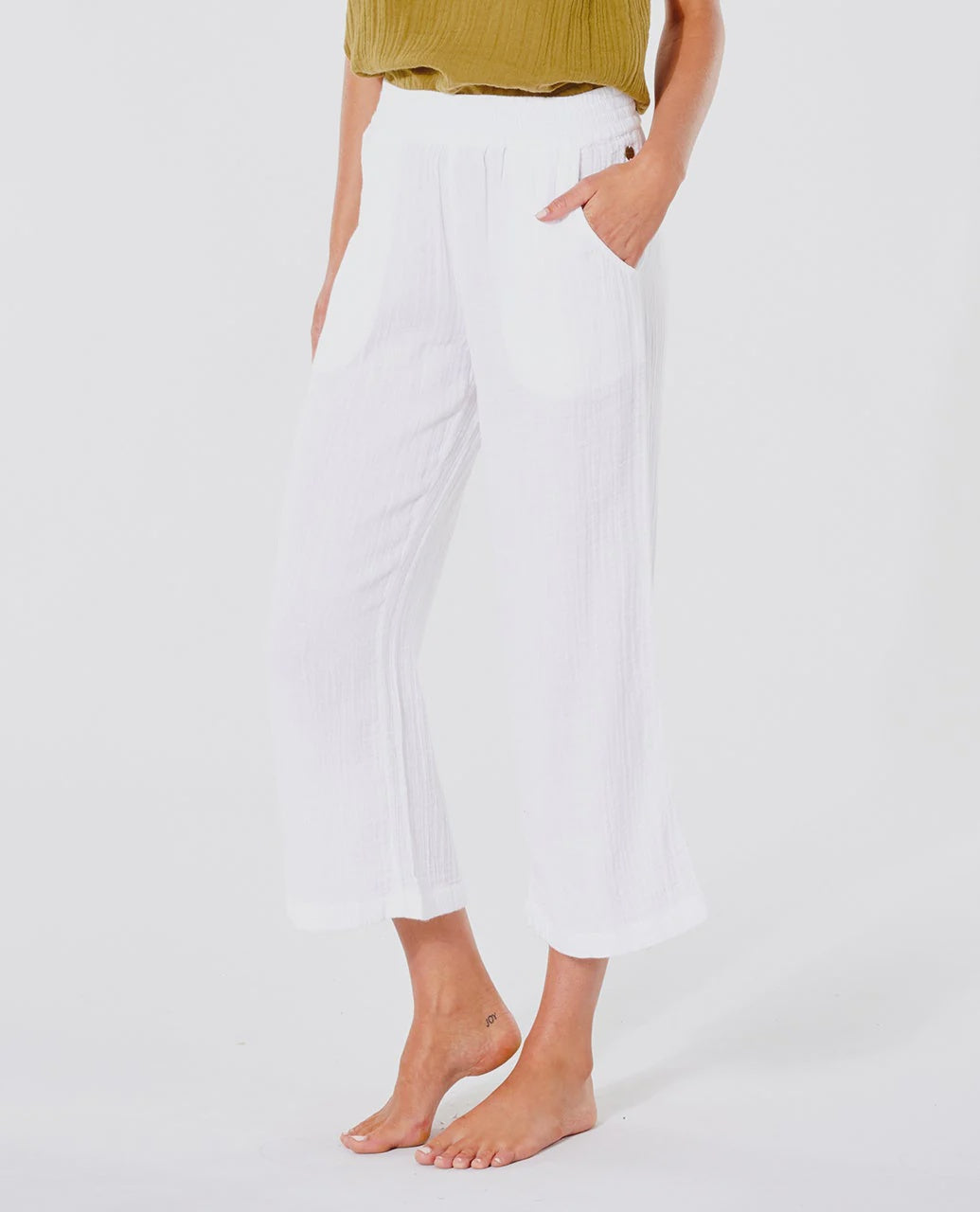 RIP CURL PREMIUM SURF BEACH PANT - WHITE