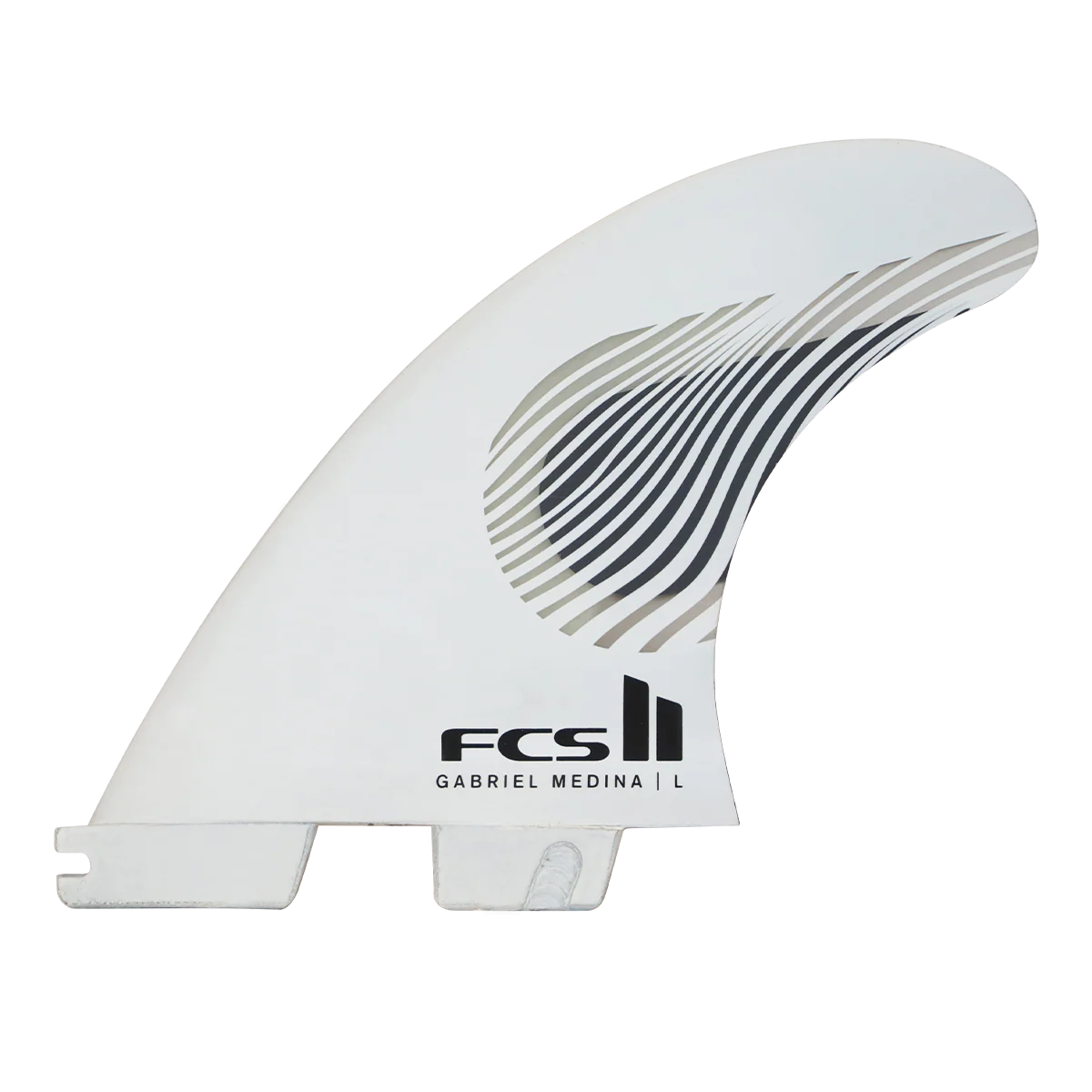 FCS II GABRIEL MEDINA SIGNATURE PC TRI FINS - BLACK/WHITE