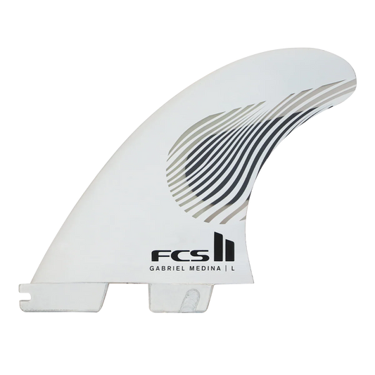 FCS II GABRIEL MEDINA SIGNATURE PC TRI FINS - BLACK/WHITE