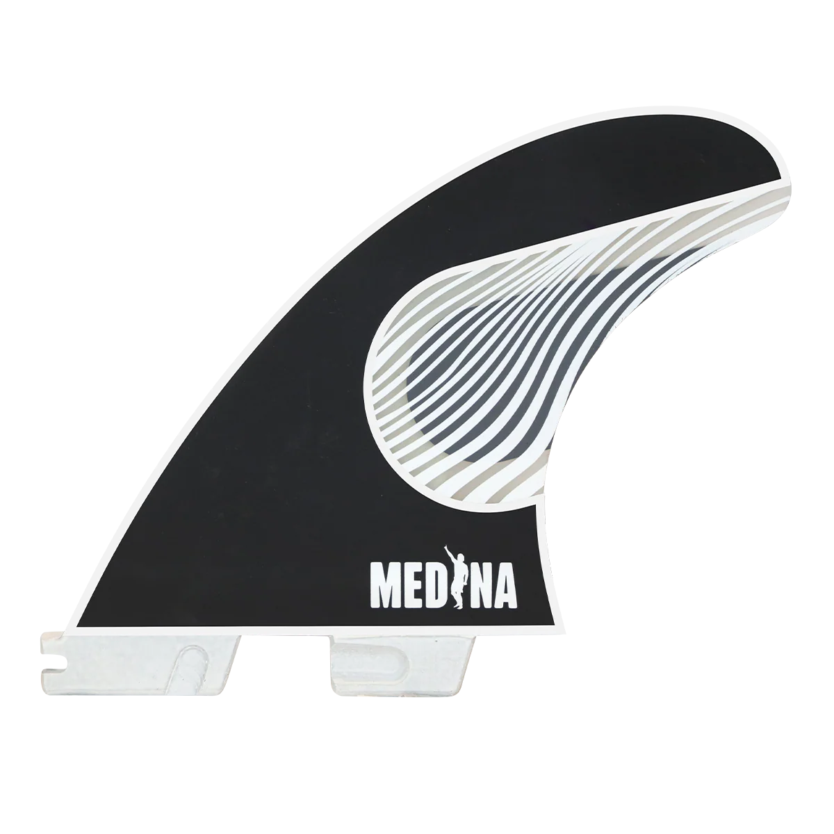FCS II GABRIEL MEDINA SIGNATURE PC TRI FINS - BLACK/WHITE
