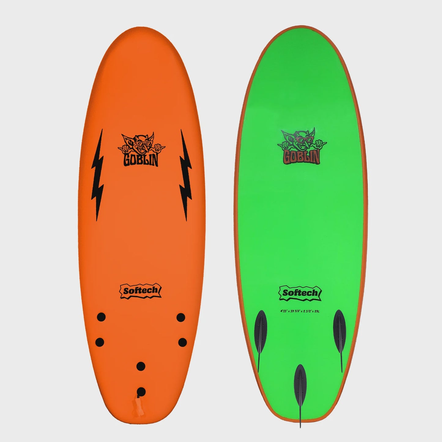 GOBLIN GROM SOFTBOARD - ORANGE/GREEN