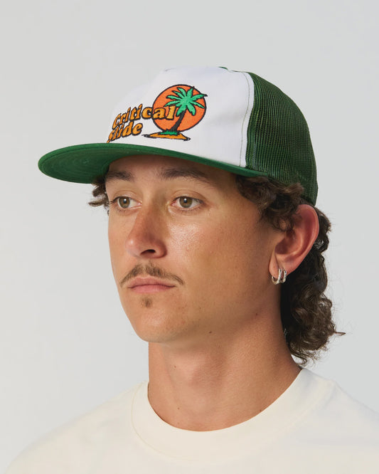TCSS OASIS MESH TRUCKER CAP - GREEN