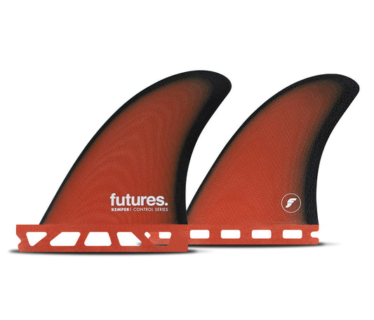 FUTURES BILLY KEMPER BIG WAVE QUAD FINS - NEW