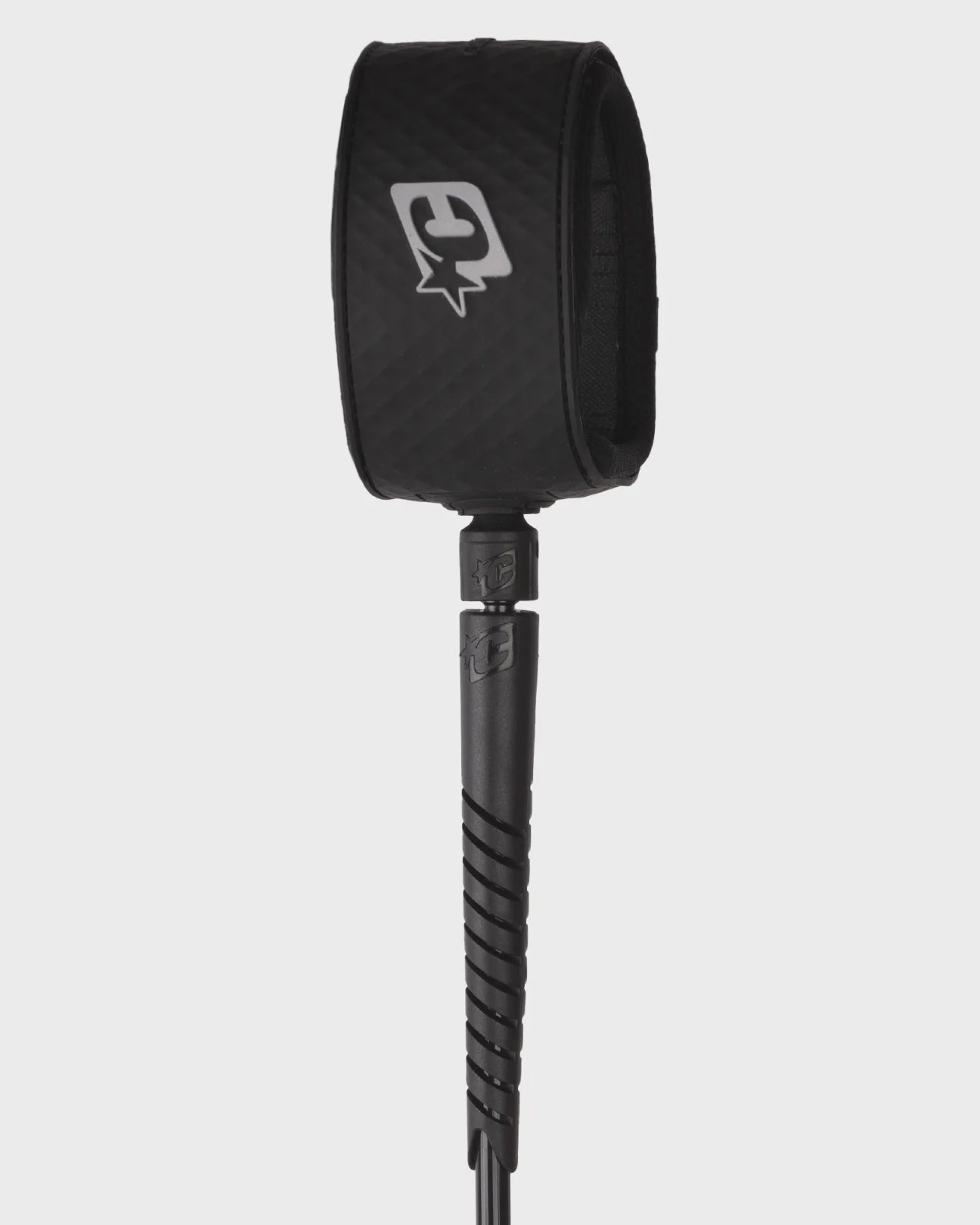 CREATURES RELIANCE REEF 7FT HEAVY DUTY SURF LEASH - SLIM BLACK