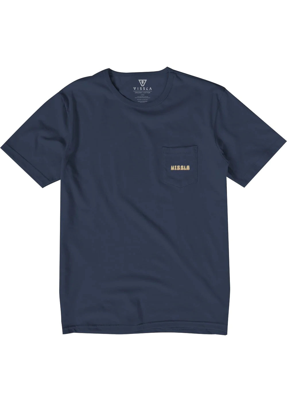 VISSLA ALOHA AMIGO ORGANIC PKT TEE - DKD