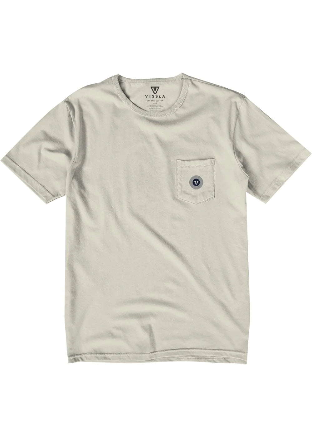 VISSLA COSMIC TIDE ORGANIC TEE - BON