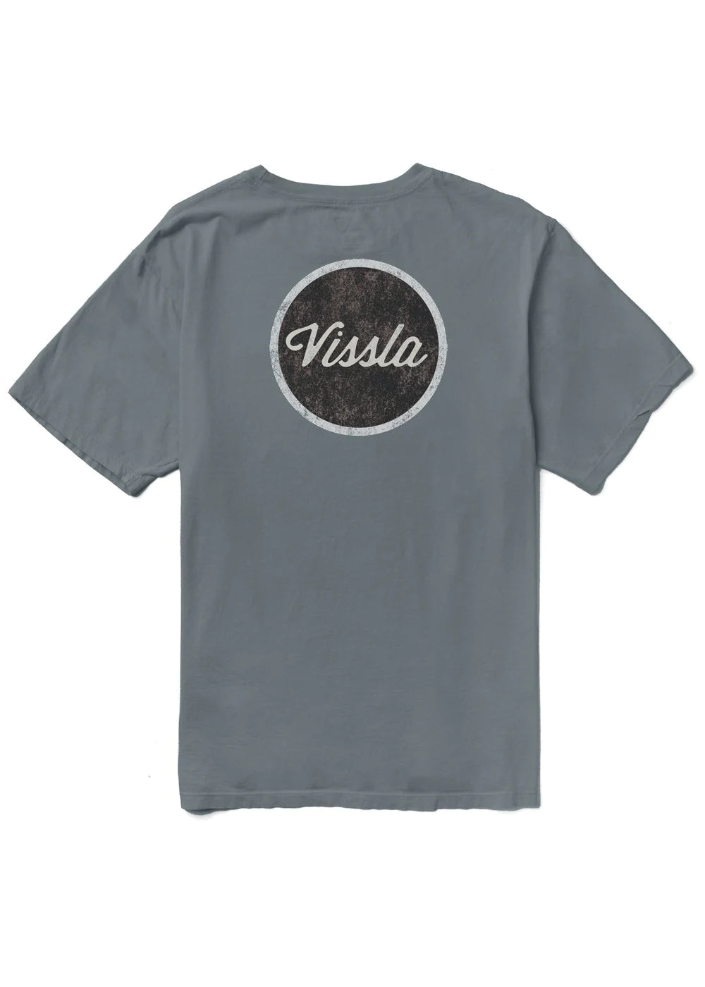 VISSLA BADGE SS TEE - GRA