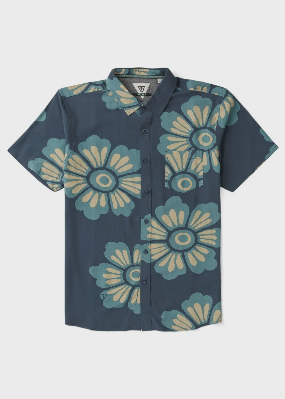 VISSLA KEANA SS SHIRT - MIDNIGHT