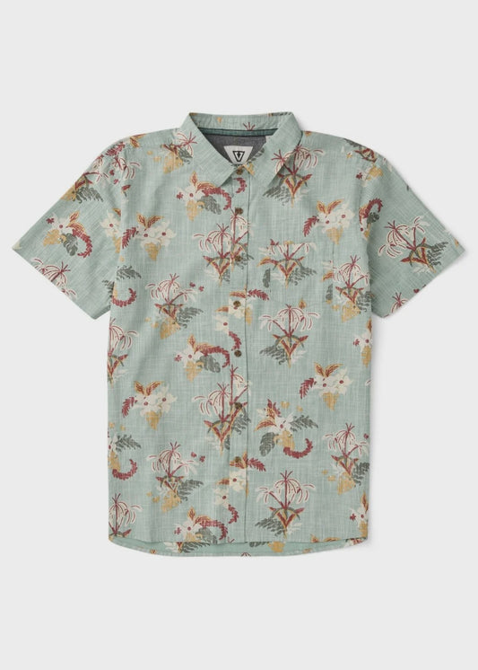 VISSLA SUB TROPIC ECO SS SHIRT - ALOE
