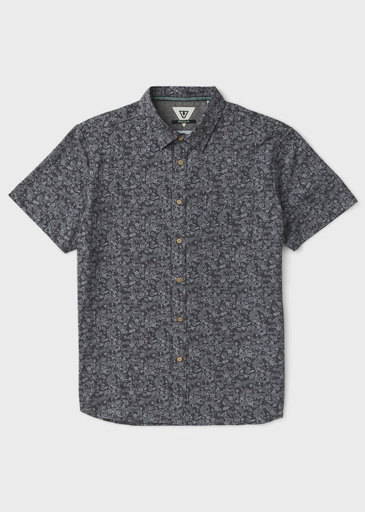 VISSLA SUN GARDENN ECO SS SHIRT - PHANTOM