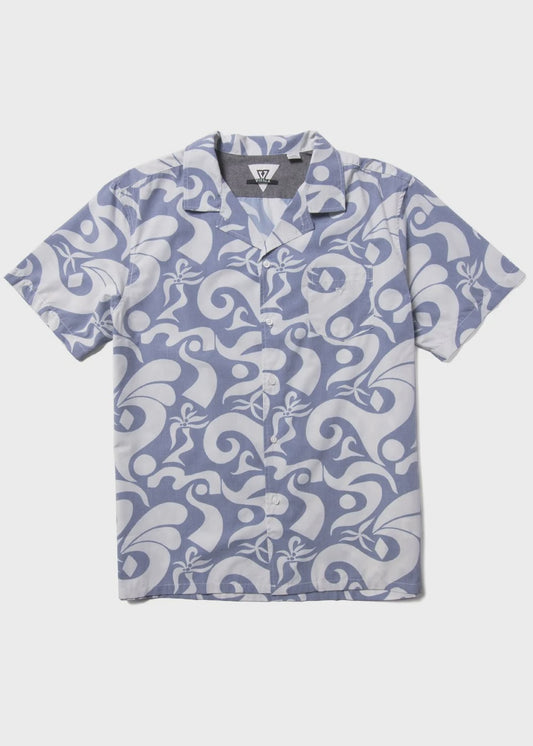 VISSLA TUTUM ECO SS SHIRT - ROYAL BLUE