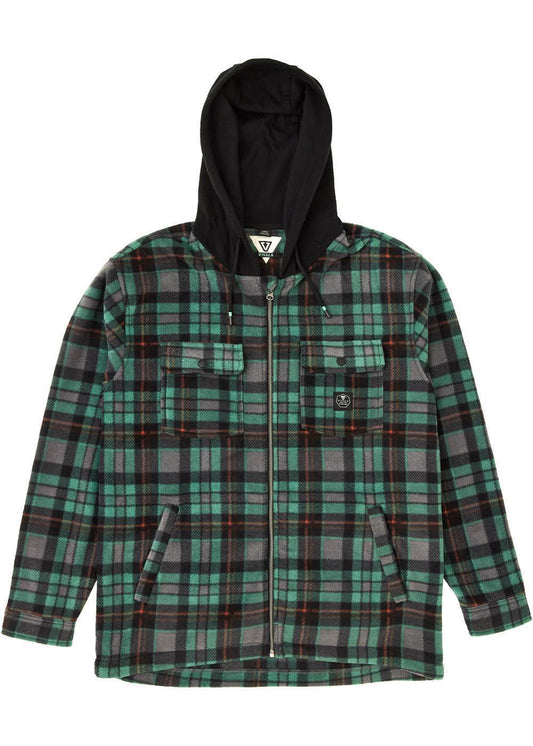 SALE - VISSLA MENS HERMOSA HOODED OVERSHIRT - SMJ