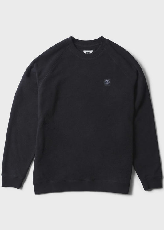 MENS VISSLA COSTA POLAR FLEECE - BLACK