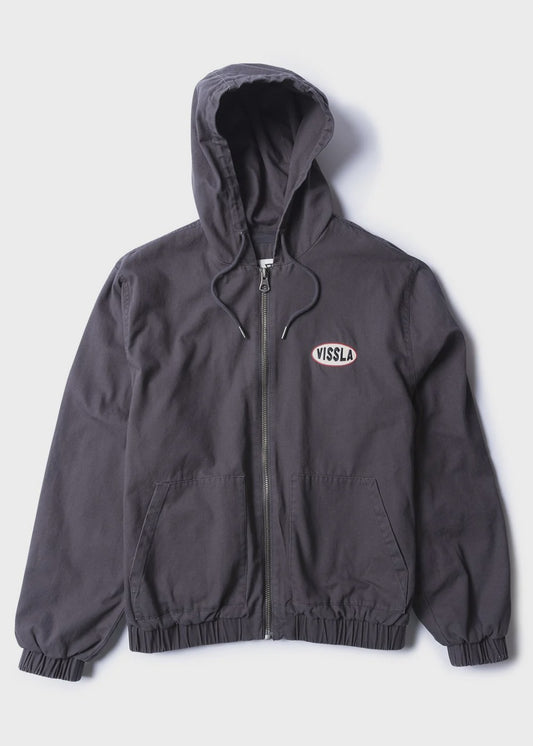 VISSLA KURT JACKET - PHANTOM On Sale $75