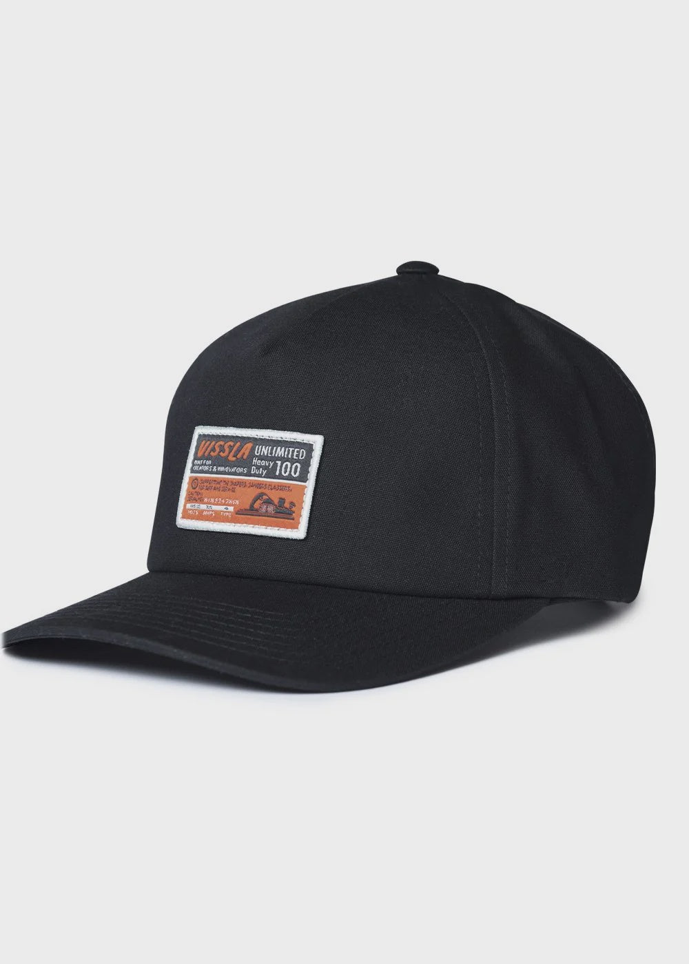 VISSLA CREATORS HEAVY DUTY ECO HAT - BLACK