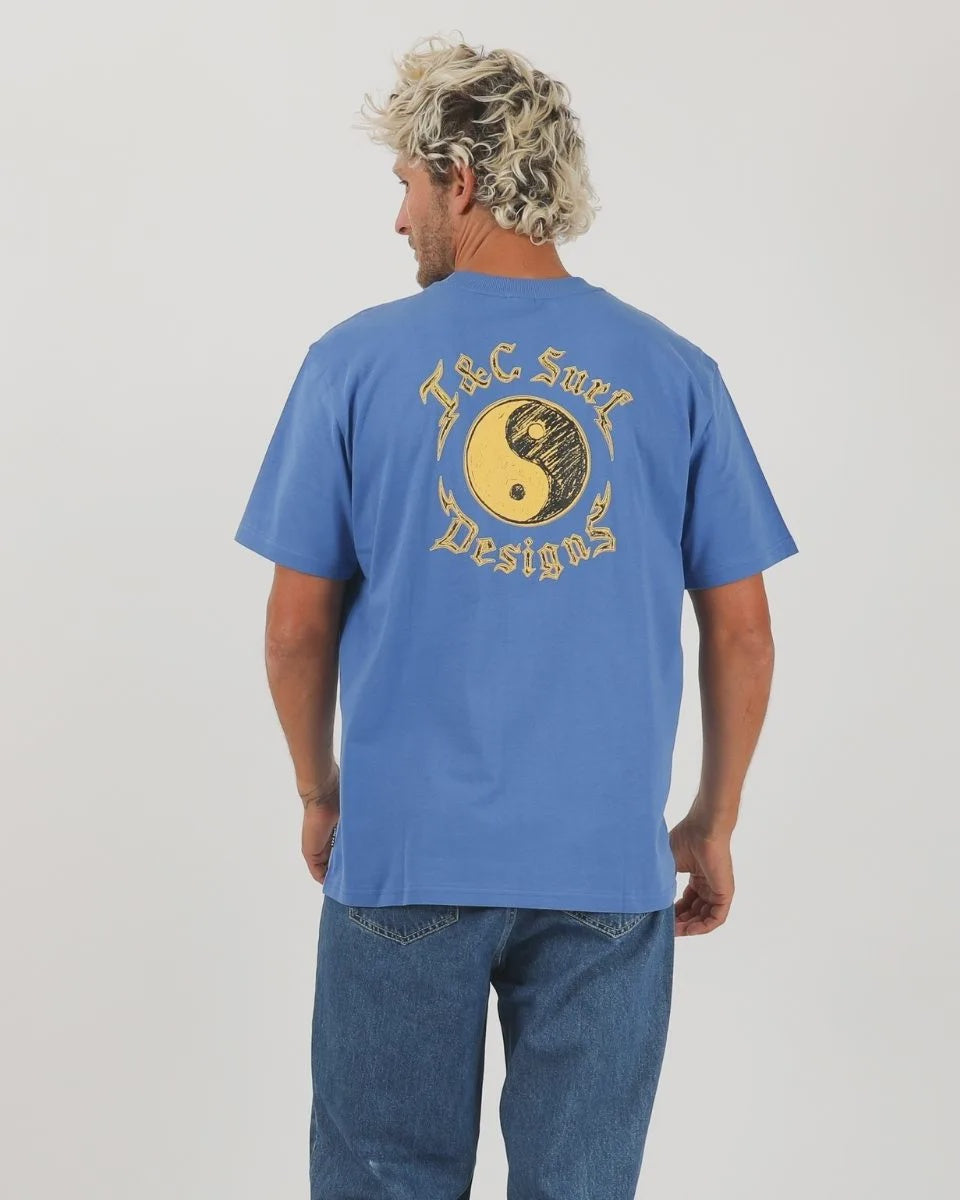 T&C MAJESTIC MENS TEE - PACIFIC BLUE