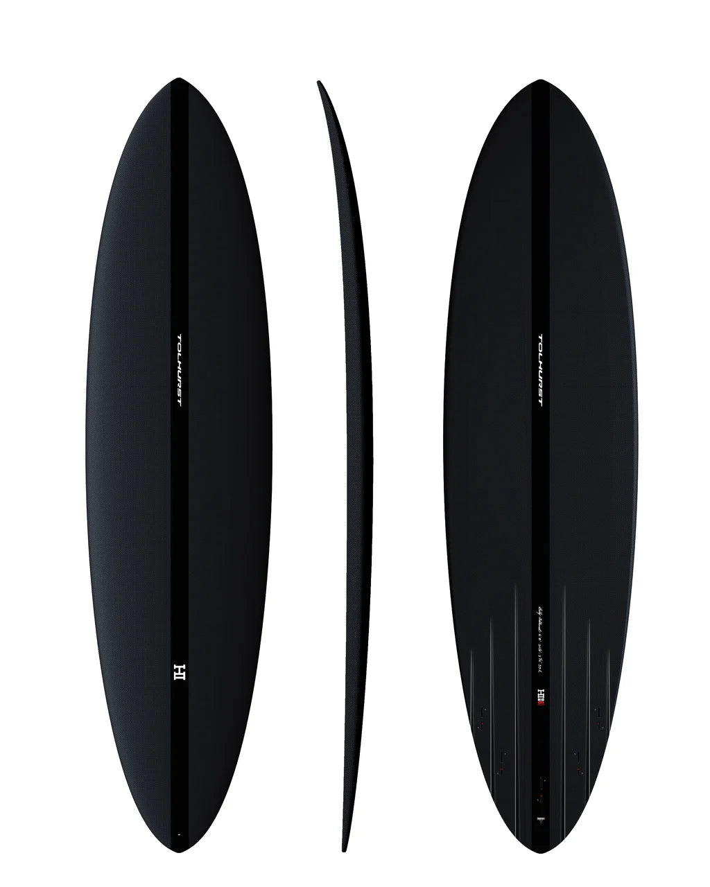 TOLHURST MID 6 MID-LENGTH THUNDERBOLT TECH SURFBOARD