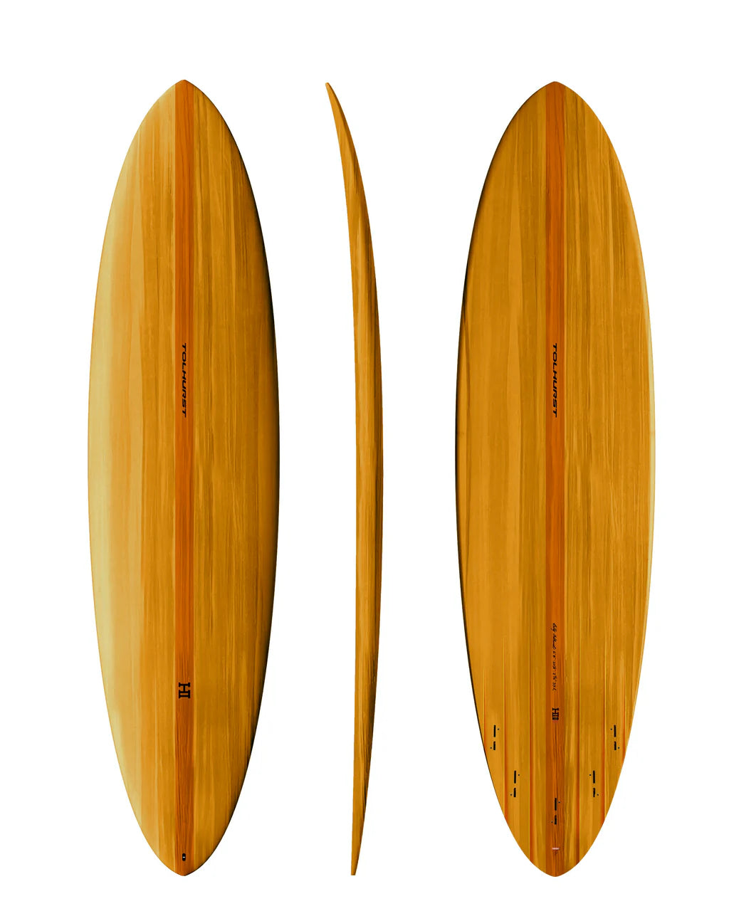 TOLHURST MID 6 MID-LENGTH THUNDERBOLT TECH SURFBOARD