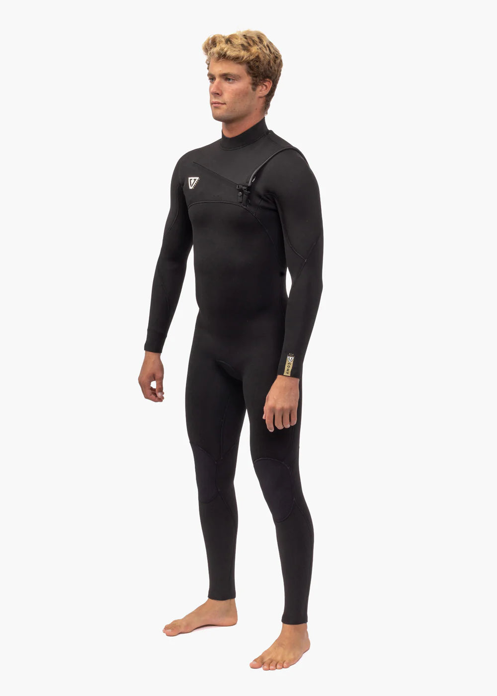 VISSLA 7 SEAS COMP 4/3 FULL CHEST ZIP - BLACK 2