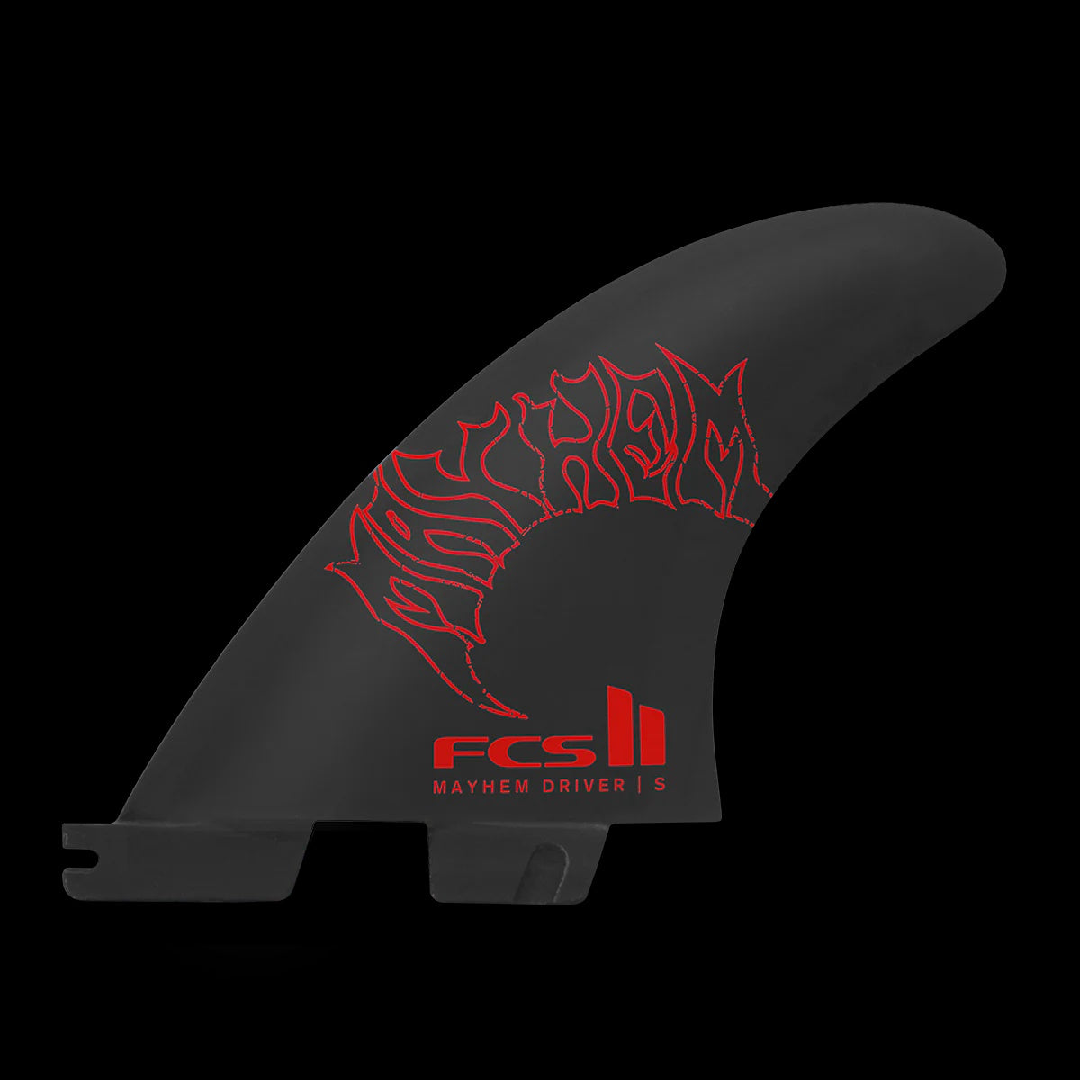 FCS II MAYHEM DRIVER TRI FIN SET