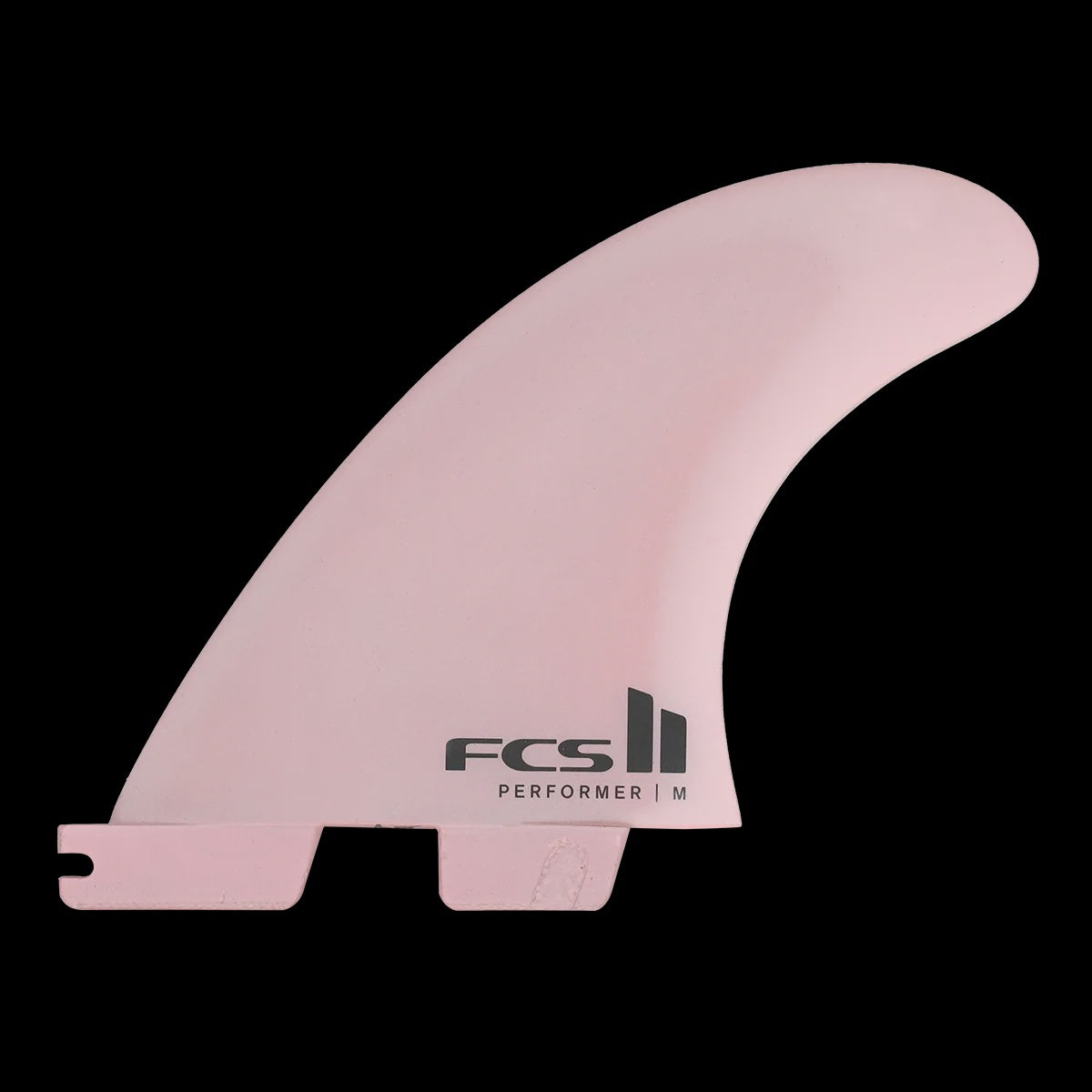 FCS II PERFORMER PC GLASS FIN TRI - BLUSH