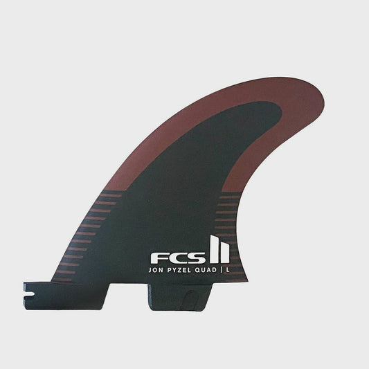 FCS II PYZEL QUAD REAR FIN SET - NEW 2024