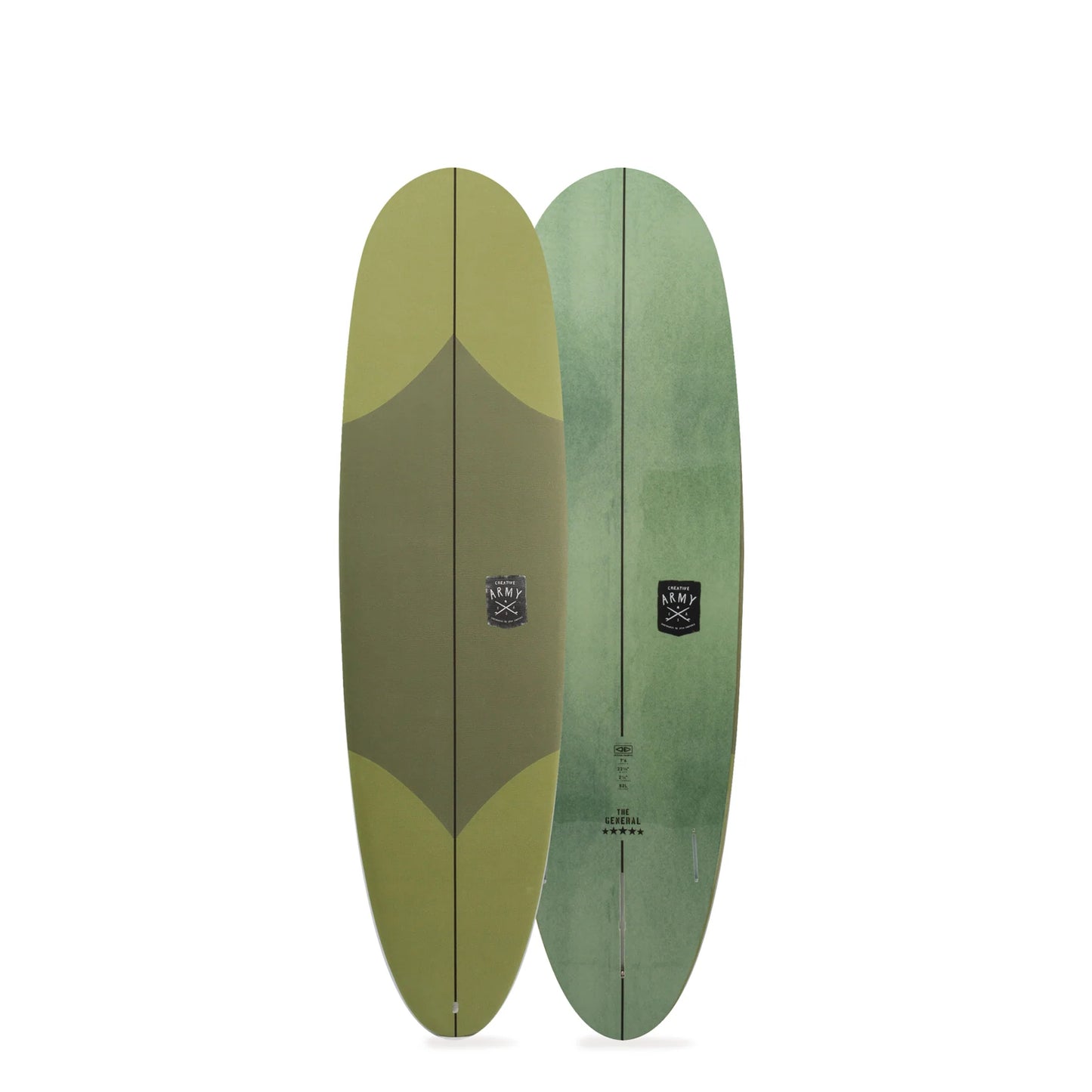 CREATIVE ARMY EPOXY SOFT LONG BOARDS - THE GENERAL