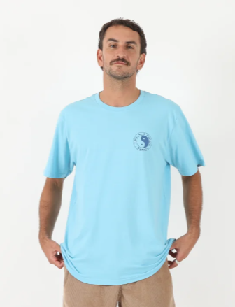 T&C OG MINI LOGO TEE - DUSK BLUE