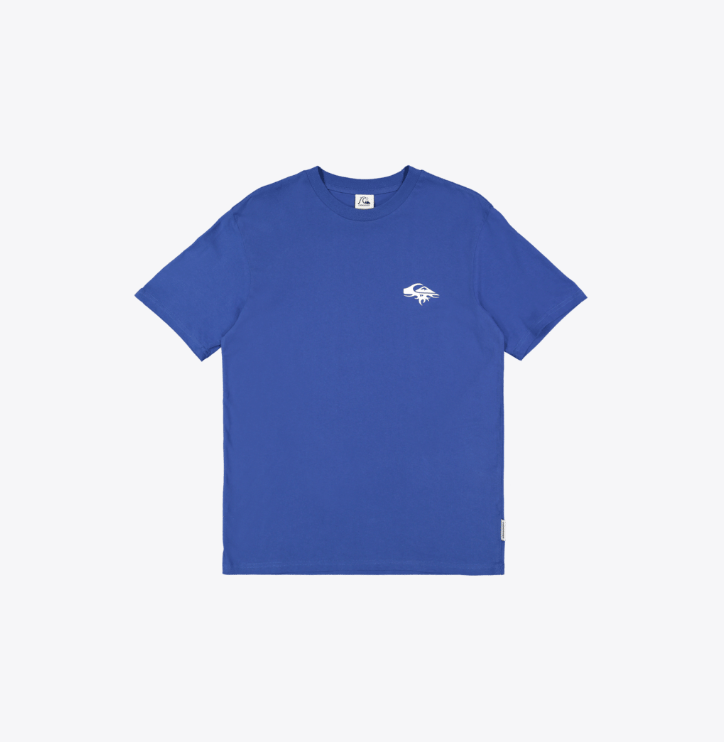 QUIKSILVER THORN LOGO DNA TEE - MONACO BLUE