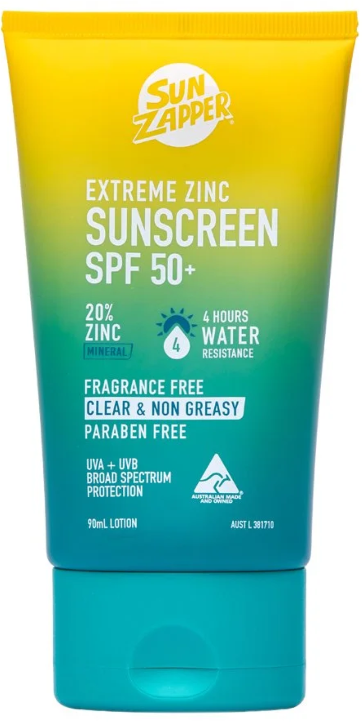Sun Zapper Extreme Zinc Sunscreen Lotion 90mL SPF 50+