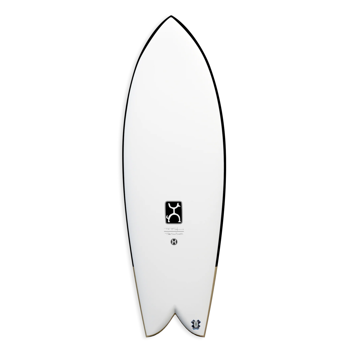 TOO FISH TWIN FIN SURFBOARD - NEW