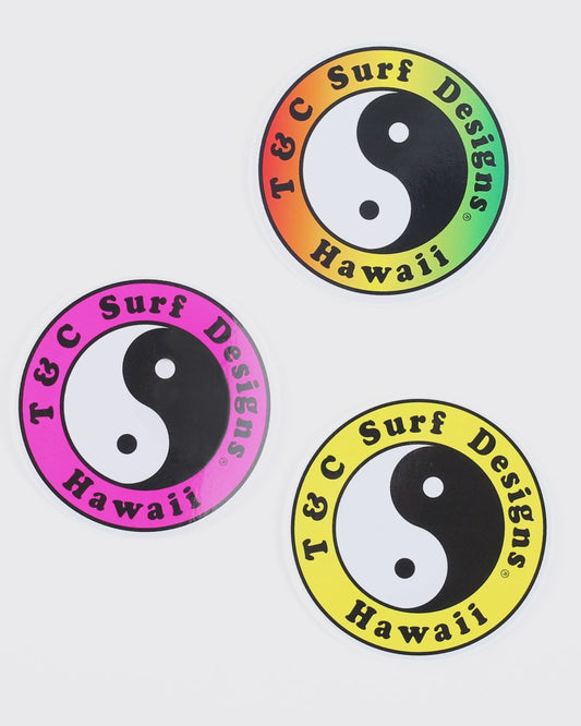 T&C OG STICKER 5 PACK - MULTI