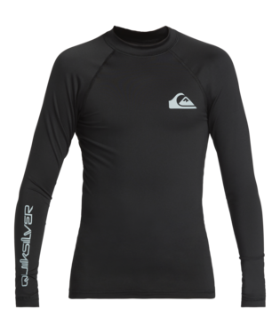 QUIKSILVER EVERYDAY SOLID UPF50 LS YOUTH RASH TOP