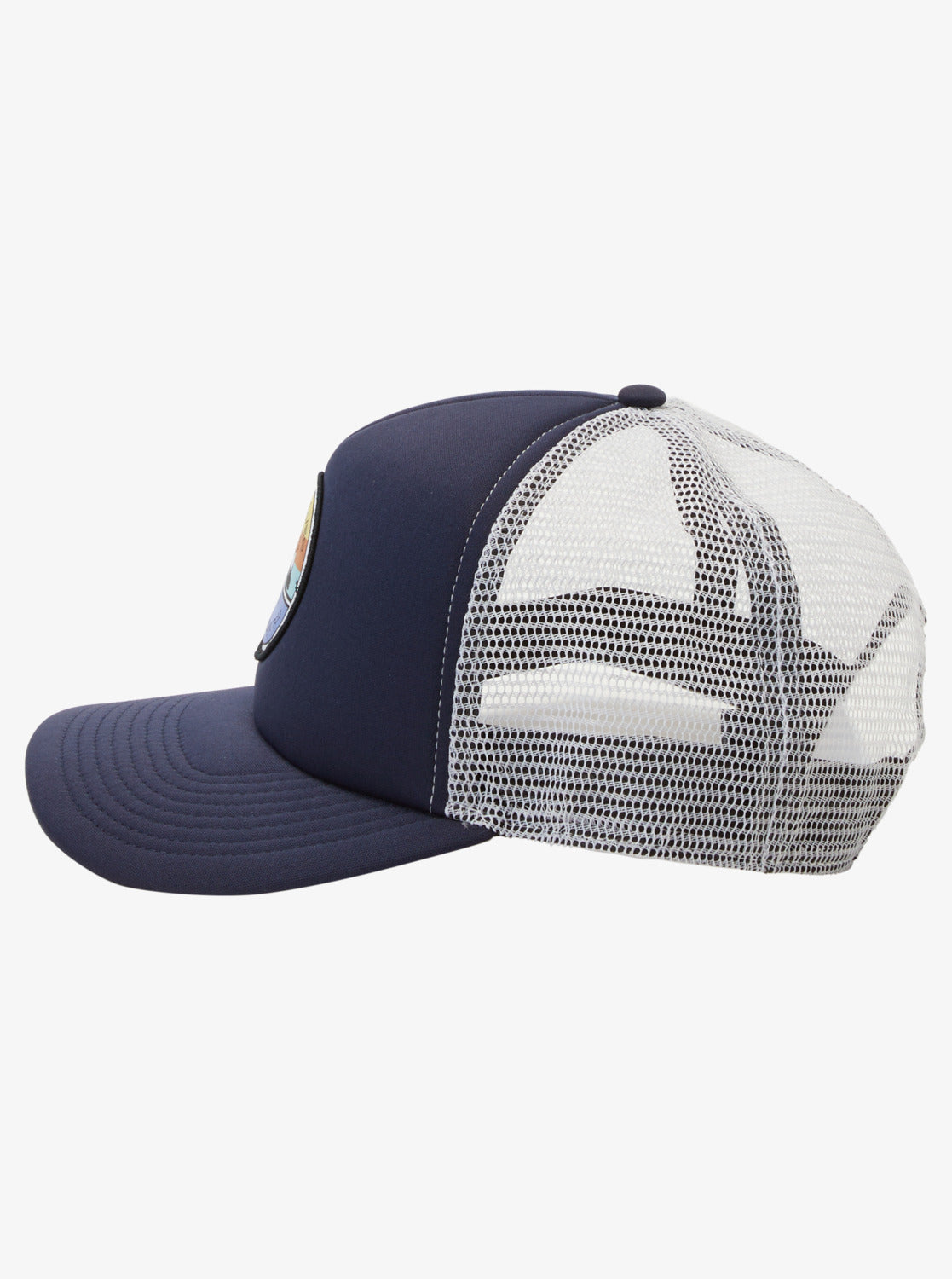 QUIKSILVER BOYS ONSHORE TRUCKER HAT - NAVY BLAZER