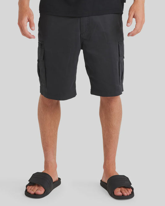 QUIKSILVER MALDIVE ATOLL CARGO SHORTS - BLACK