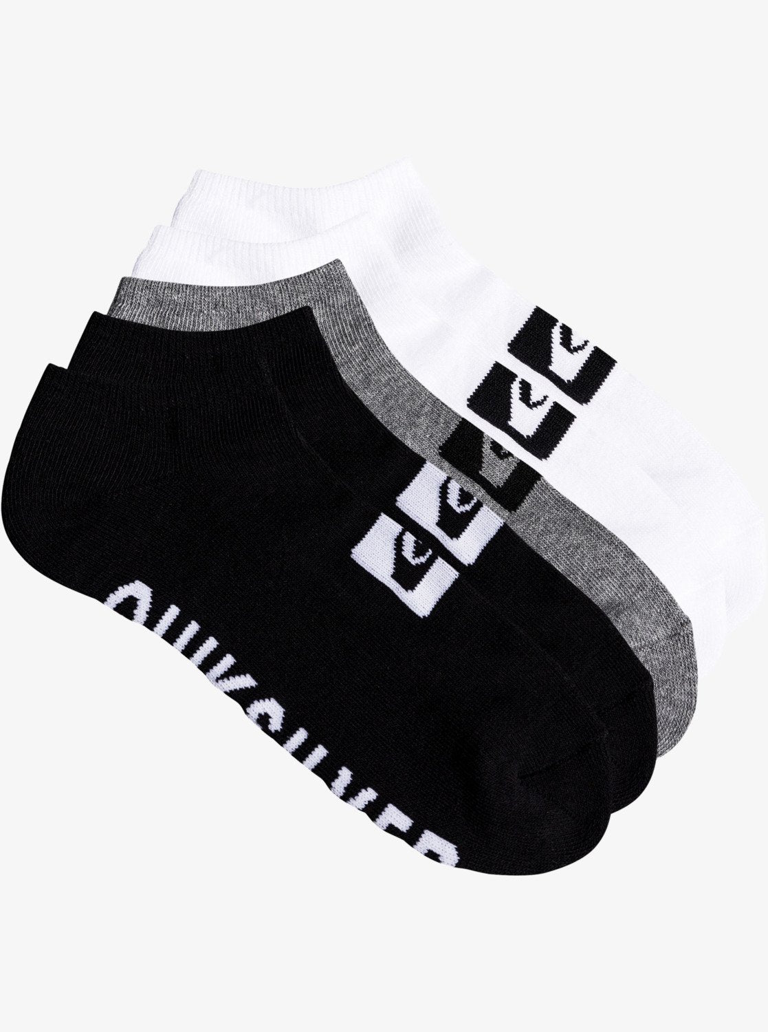 QUIKSILVER ANKLE SOCKS 5PACK - MIXED STYLES