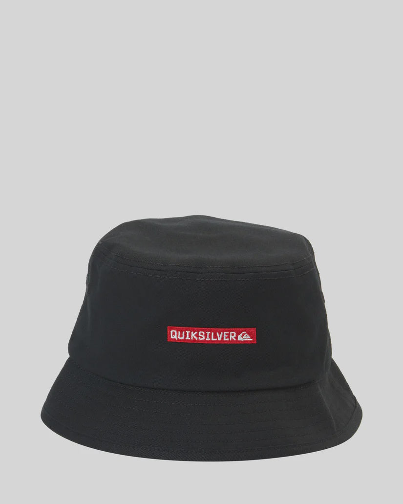 QUIKSILVER DNA BUCKET HAT - BLACK