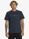 QUIKSILVER EARLY DAYS OS MENS TEE - NAVY