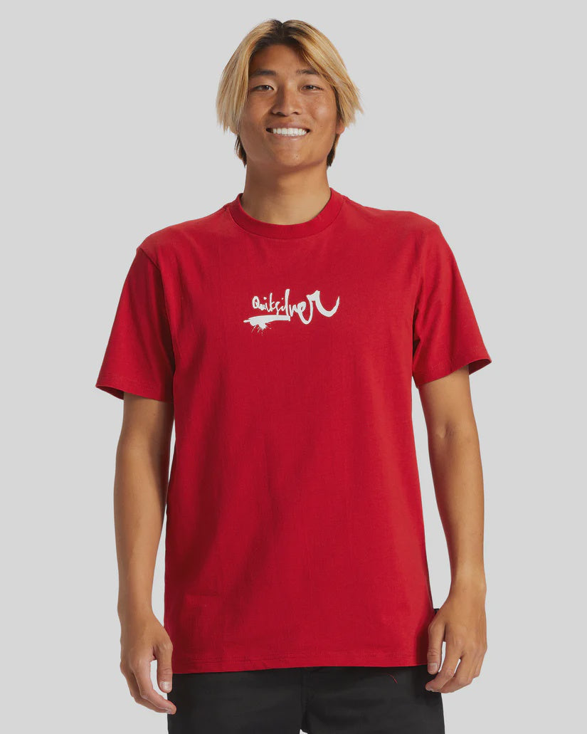 QUIKSILVER IMPAIRED II LOGO DNA TEE - ON SALE $39.99