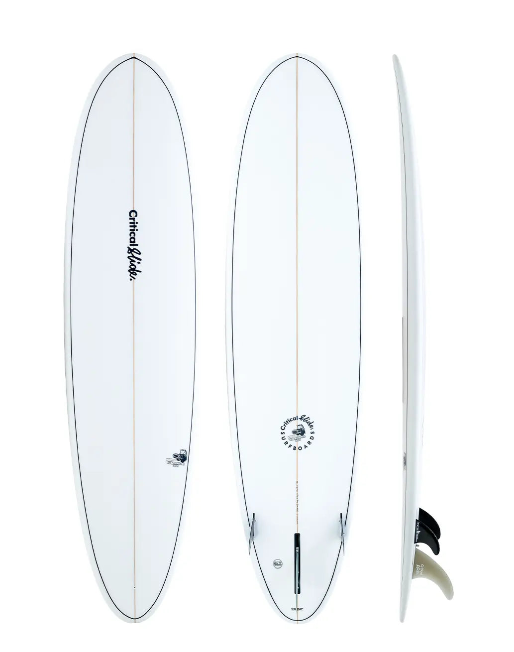 TCSS WAVE MASTER LONG BOARD 9FT SLX - CLEAR