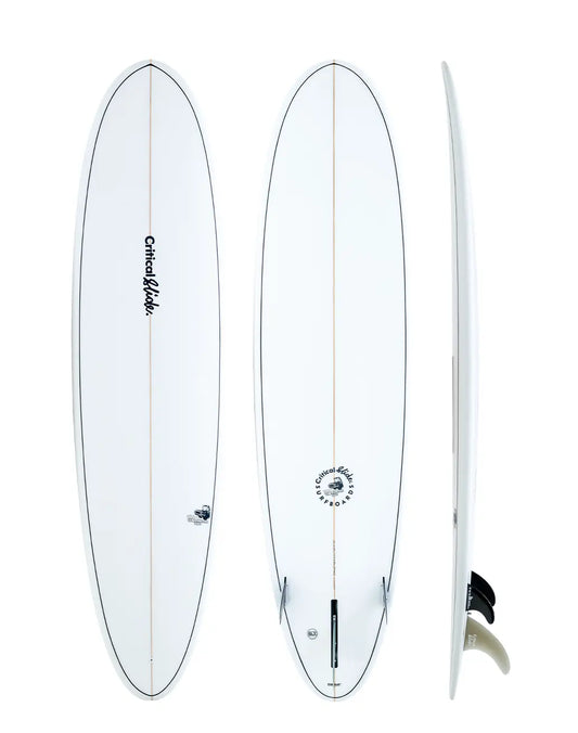 TCSS WAVE MASTER LONG BOARD 9FT SLX - CLEAR