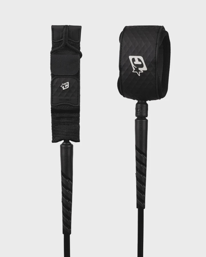 CREATURES RELIANCE 2.0 HEAVY DUTY SURF LEASH - BLACK
