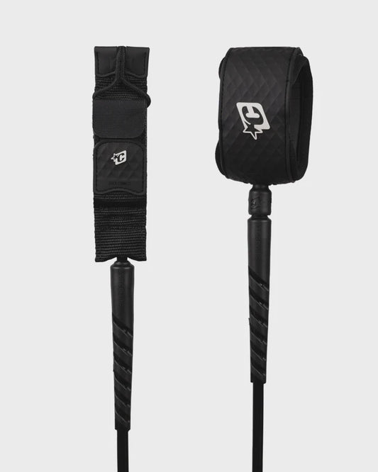 CREATURES RELIANCE 2.0 HEAVY DUTY SURF LEASH - BLACK