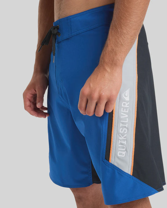 QUIKSILVER MENS SURFSILK CLICKER 20" BOARD SHORTS - MONACO BLUE