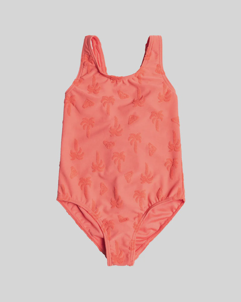 ROXY GIRLS PALM TREE ONE PIECE - DUBARRY