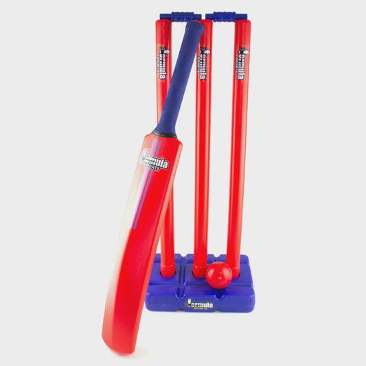 BEACH CRICKET SET - FORMULAR RED